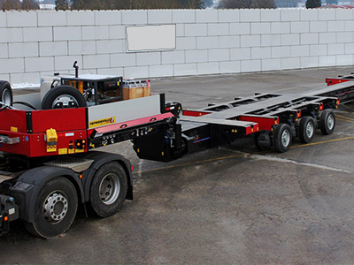 Multi Axle Trailer with sychronised brakes
